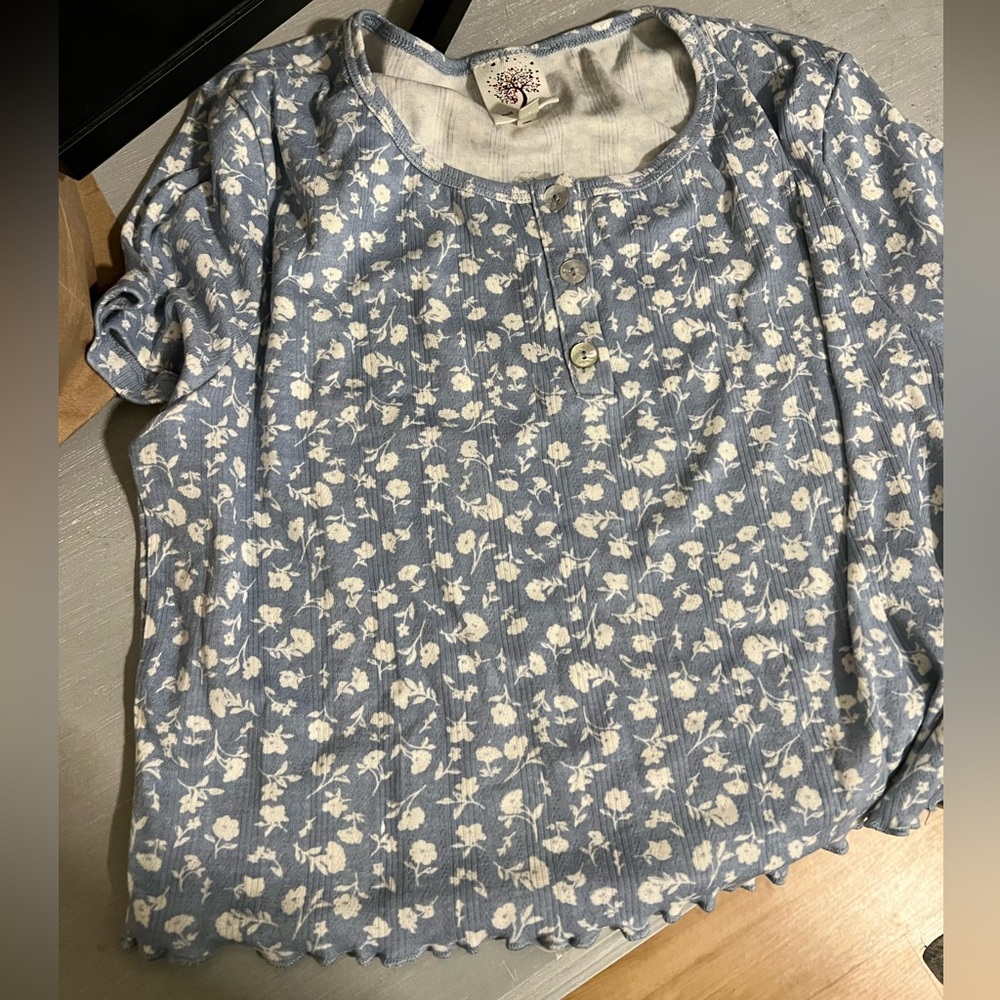 Polka Dot t shirt for sale. Never worn out just tried on at store.